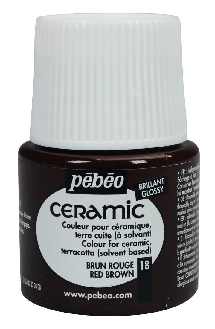Pebeo Ceramic Boyası K.Kahve No:18Pebeo Ceramic Boyası K.Kahve No:18 - Kırtasiyem.netSeramik Boyaları