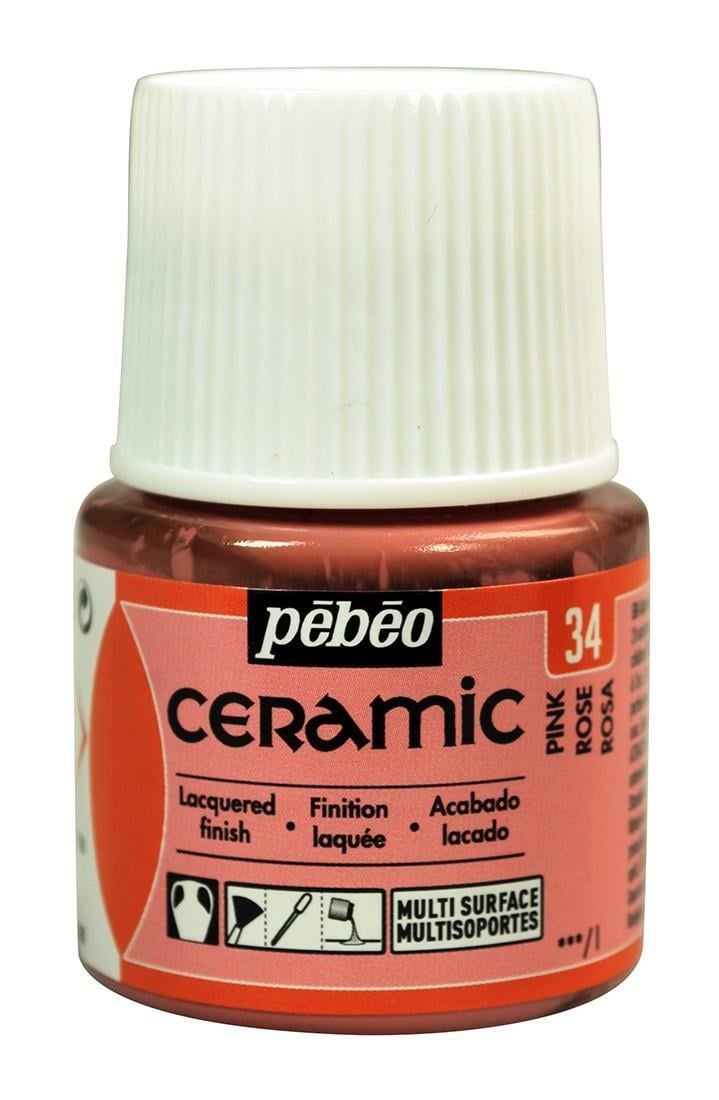 Pebeo Ceramic Boyası Pembe No:34Pebeo Ceramic Boyası Pembe No:34 - Kırtasiyem.netSeramik Boyaları