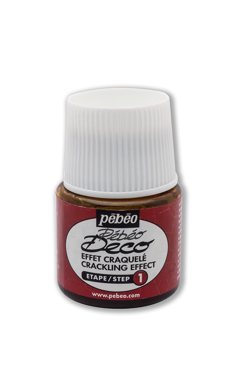 Pebeo Deco Çatlatma Verniği Step 1 45Ml 006008Pebeo Deco Çatlatma Verniği Step 1 45Ml 006008 - Kırtasiyem.netBoyalar ve Yardımcı Malzemeler
