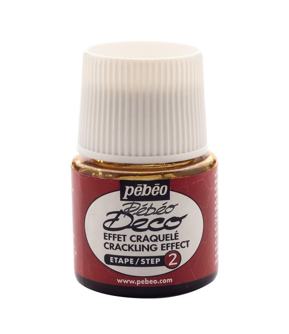 Pebeo Deco Çatlatma Verniği Step 2 45Ml 006010Pebeo Deco Çatlatma Verniği Step 2 45Ml 006010 - Kırtasiyem.netBoyalar ve Yardımcı Malzemeler