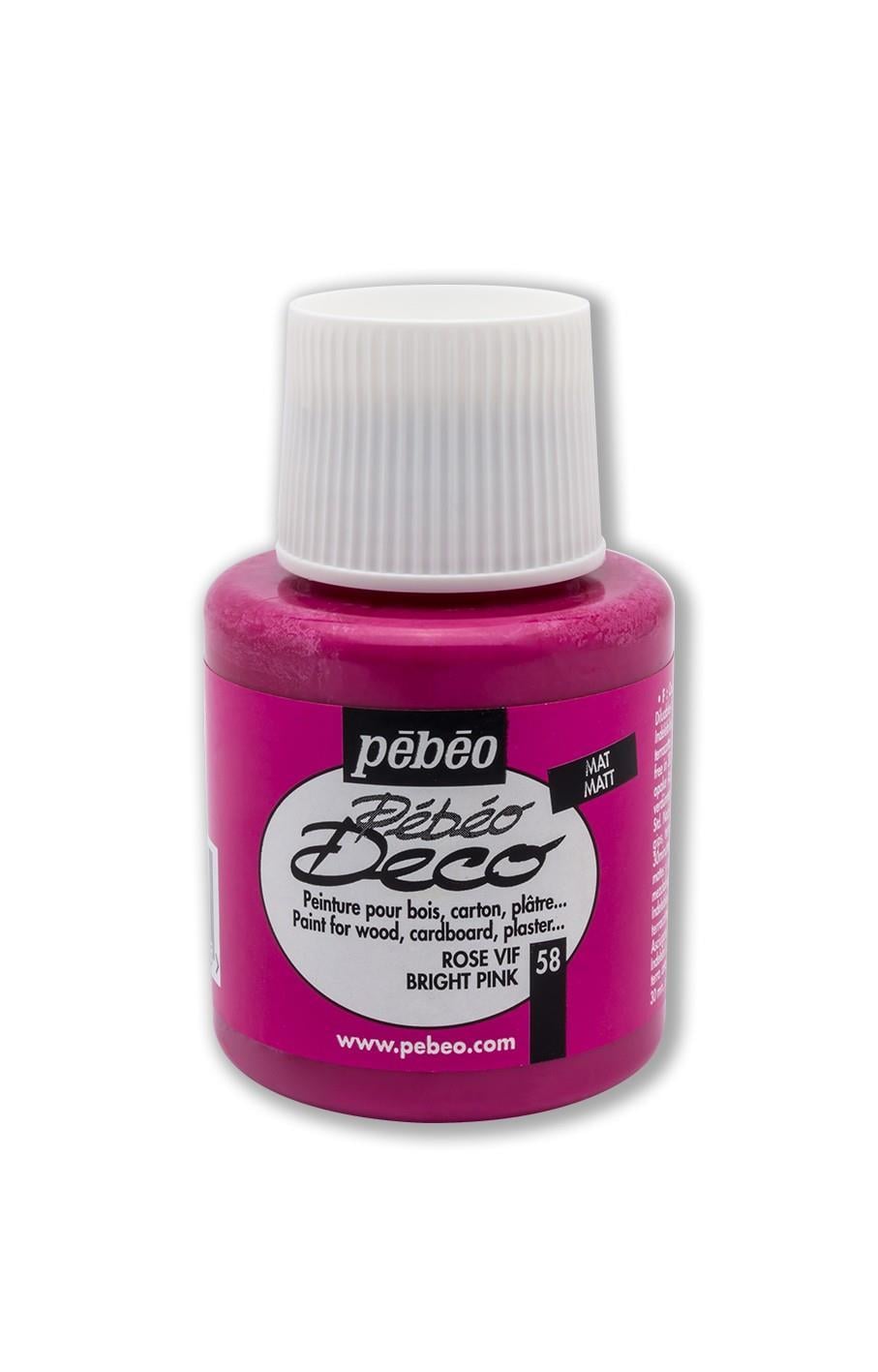 Pebeo Deco Mat Tahta Boyası 110Ml. No:58Pebeo Deco Mat Tahta Boyası 110Ml. No:58 - Kırtasiyem.netAhşap Boyaları