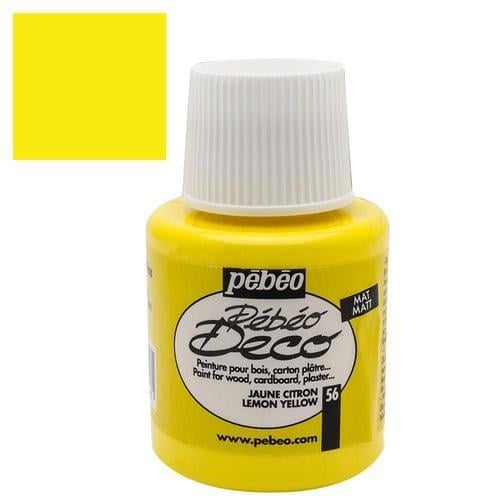Pebeo Deco Mat Tahta Boyası 45Ml.SarıPebeo Deco Mat Tahta Boyası 45Ml.Sarı - Kırtasiyem.netBoyalar ve Yardımcı Malzemeler