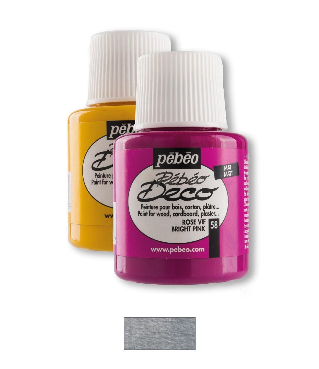 Pebeo Deco Mat Tahta Boyası No:39 110Ml.(Gümüş)Pebeo Deco Mat Tahta Boyası No:39 110Ml.(Gümüş) - Kırtasiyem.netAhşap Boyaları