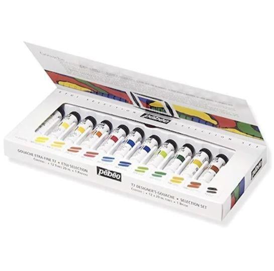 Pebeo Guaj Boya 12 Li Set 20 Ml Extrafine 351000Pebeo Guaj Boya 12 Li Set 20 Ml Extrafine 351000 - Kırtasiyem.netGuaj Boyalar