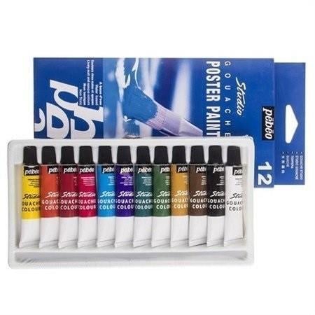 Pebeo Guaj Boya 12 Ml 12 SetPebeo Guaj Boya 12 Ml 12 Set - Kırtasiyem.netGuaj Boyalar