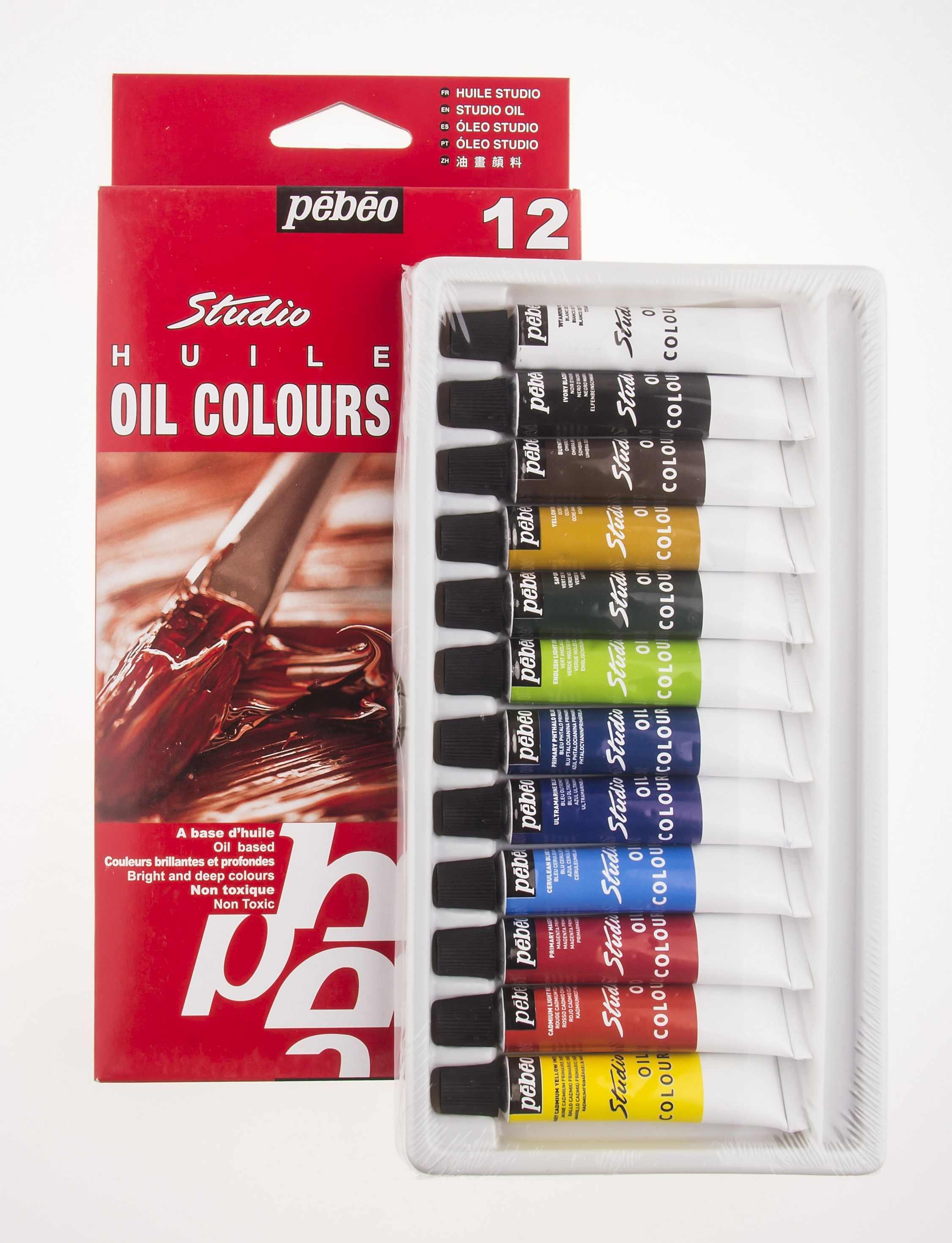 Pebeo Yağlı Boya 12 Ml 12 SetPebeo Yağlı Boya 12 Ml 12 Set - Kırtasiyem.netYağlı Boyalar