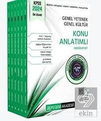 Pegem 2024 Kpss Genel Yetenek Genel Kültür Ön Lisans Konu Anlatımlı Modüler Set (6 Kitap)KPSS Hazırlık