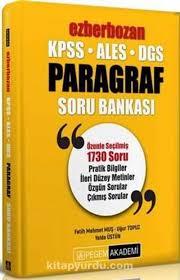 Pegem Kpss-Ales-DGS Ezberbozam Paragraf Soru BankasıKPSS Hazırlık