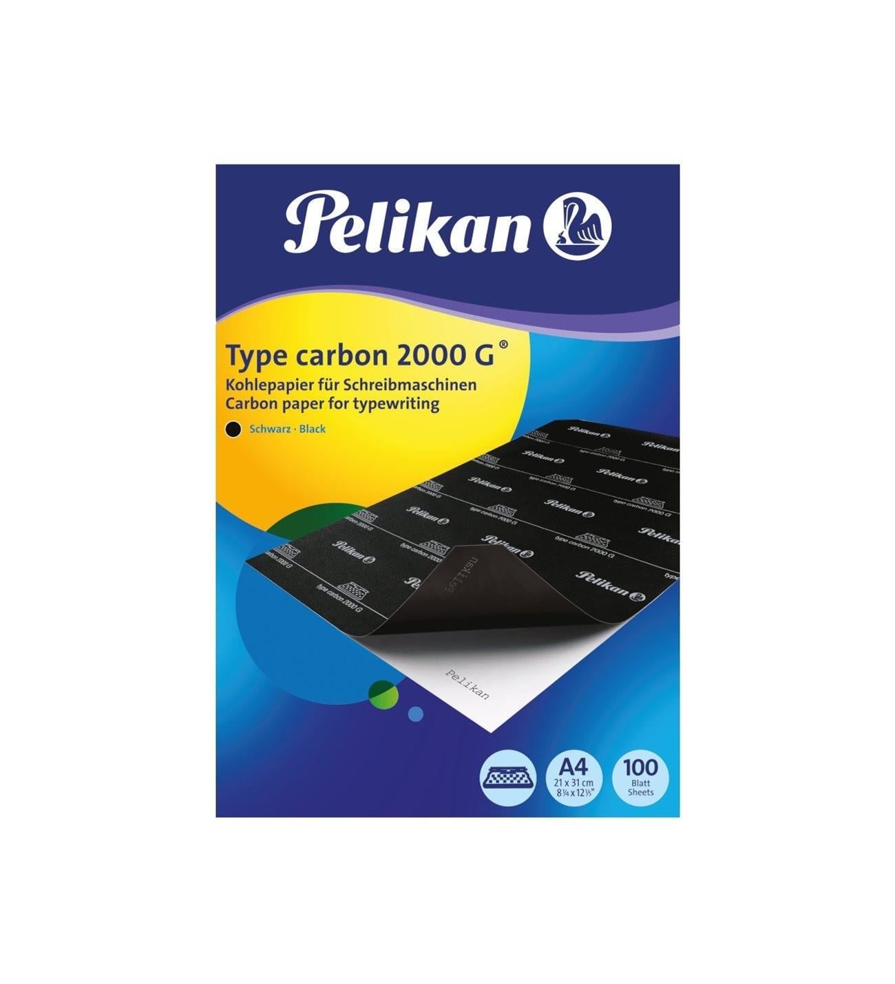 Pelikan 2000 G Hand Siyah Karbon Kağıdı (100 Lü)Pelikan 2000 G Hand Siyah Karbon Kağıdı (100 Lü) - Kirtasiyem.netKarbon Kağıdı