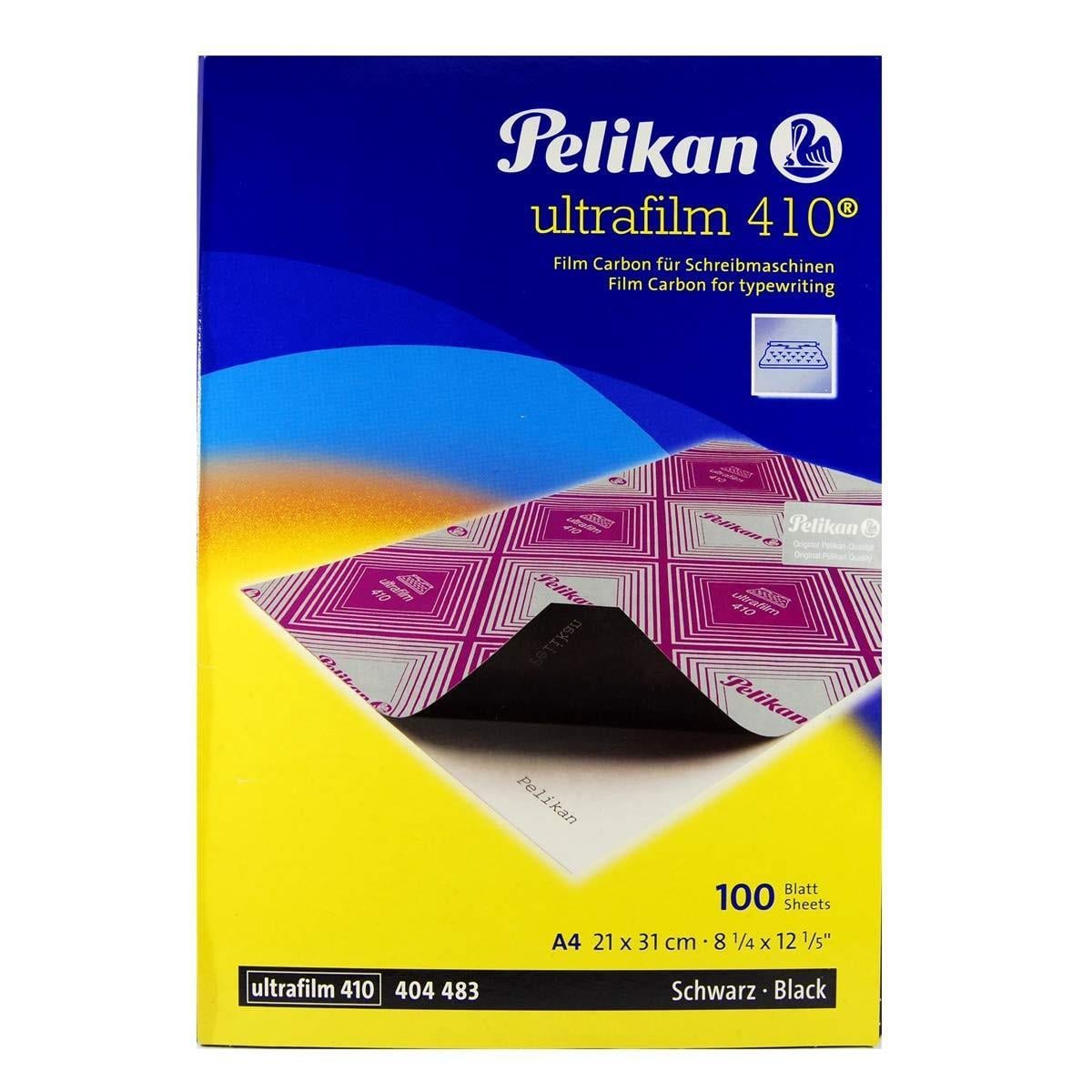 Pelikan 410 Ultrafilm Siyah-Mor Plastik Karbon (100 Lü)Pelikan 410 Ultrafilm Siyah-Mor Plastik Karbon (100 Lü) - Kirtasiyem.netKarbon Kağıdı