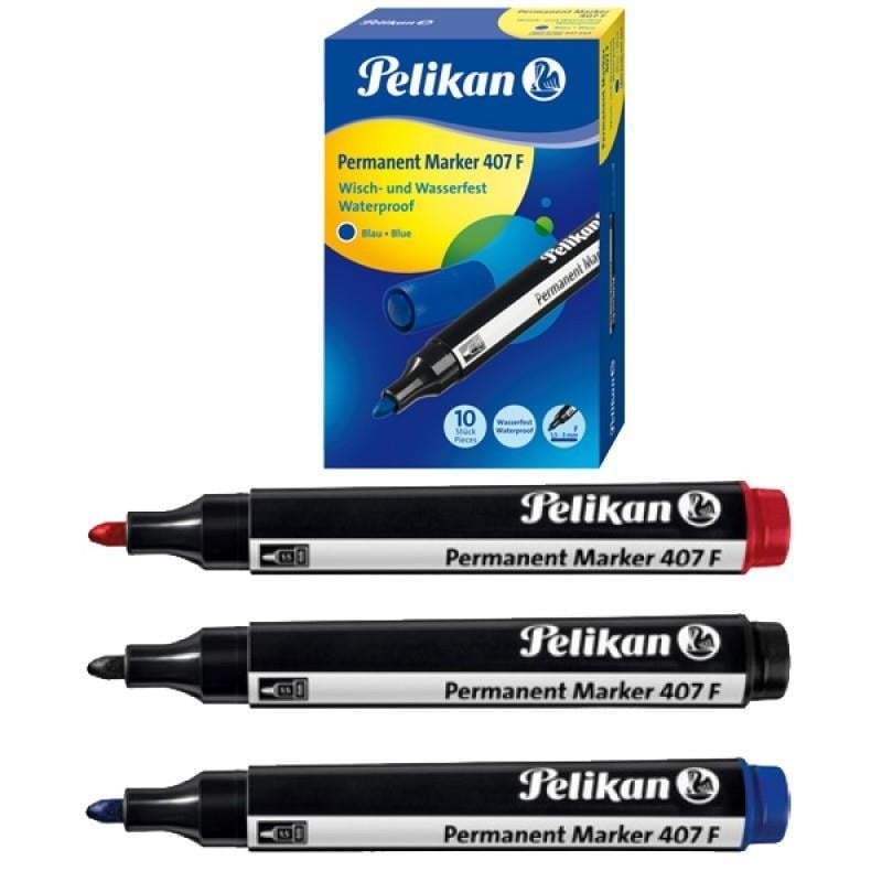Pelikan Permanent Marker 407 Yuvarlak Uçlu MaviPelikan Permanent Marker 407 Yuvarlak Uçlu Mavi - Kirtasiyem.netParmanent Ve Markörler