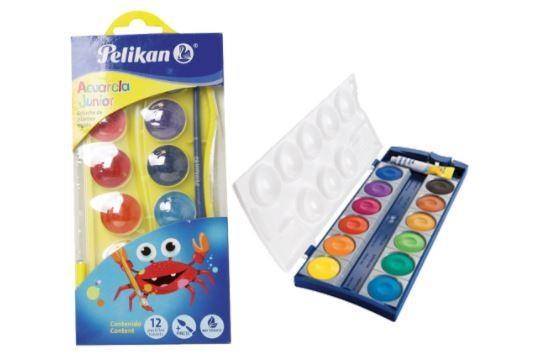 Pelikan Sulu Boya 12 Renk Junıor YıkanabilirPelikan Sulu Boya 12 Renk Junıor Yıkanabilir - Kırtasiyem.netSulu Boyalar