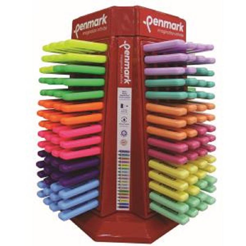 Penmark Fosforlu Kalem 60 Lı Stand Neon Renkler Penmark Fosforlu Kalem 60 Lı Stand Neon Renkler  - Kirtasiyem.netFosforlu Kalemler