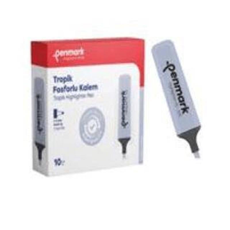 Penmark Tropik Fosforlu Kalem GriPenmark Tropik Fosforlu Kalem Gri - Kirtasiyem.netFosforlu Kalemler