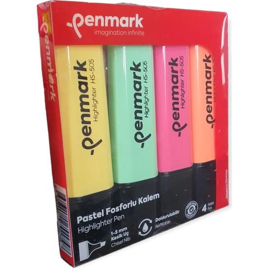 Penmax Fosforlu Kalem Pastel Renk 4 Renk PVC Pk. NPF-4Penmax Fosforlu Kalem Pastel Renk 4 Renk PVC Pk. NPF-4 - Kirtasiyem.netRaket Setleri