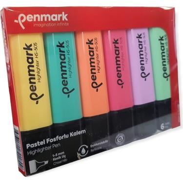 Penmax Fosforlu Kalem Pastel Renk 6 Renk PVC Pk. NPF-6Penmax Fosforlu Kalem Pastel Renk 6 Renk PVC Pk. NPF-6 - Kirtasiyem.netRaket Setleri