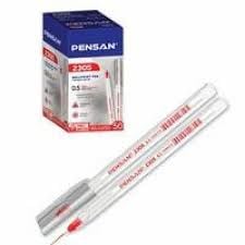 Pensan 2305 Üçgen Kırmızı 0,5 Mm Tükenmez Klm Yeni ÜrünTükenmez Kalemler