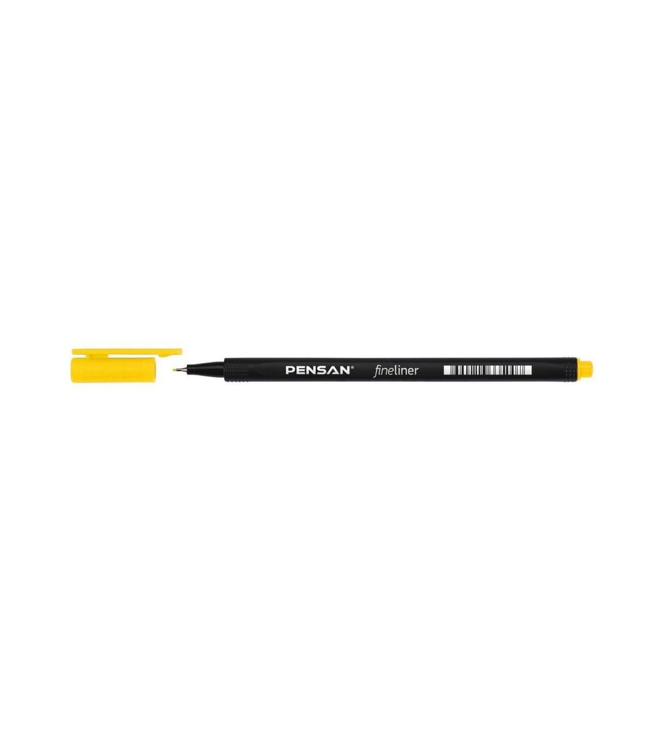 Pensan Fineliner 6500 Xylene Free (Ksilensiz) SarıPensan Fineliner 6500 Xylene Free (Ksilensiz) Sarı - Kirtasiyem.netDövme Kalemleri