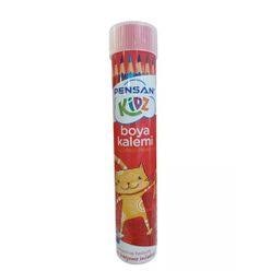 Pensan Kidz Kuruboya Tüplü 12 Renk Tam Boya KalemiJel Kalemler