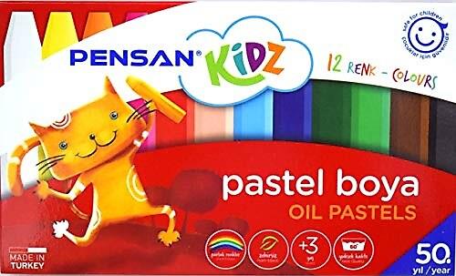 Pensan Kidz Pastel Boya 8 Renk Yeni ÜrünPensan Kidz Pastel Boya 8 Renk Yeni Ürün - Kırtasiyem.netPastel Boyalar