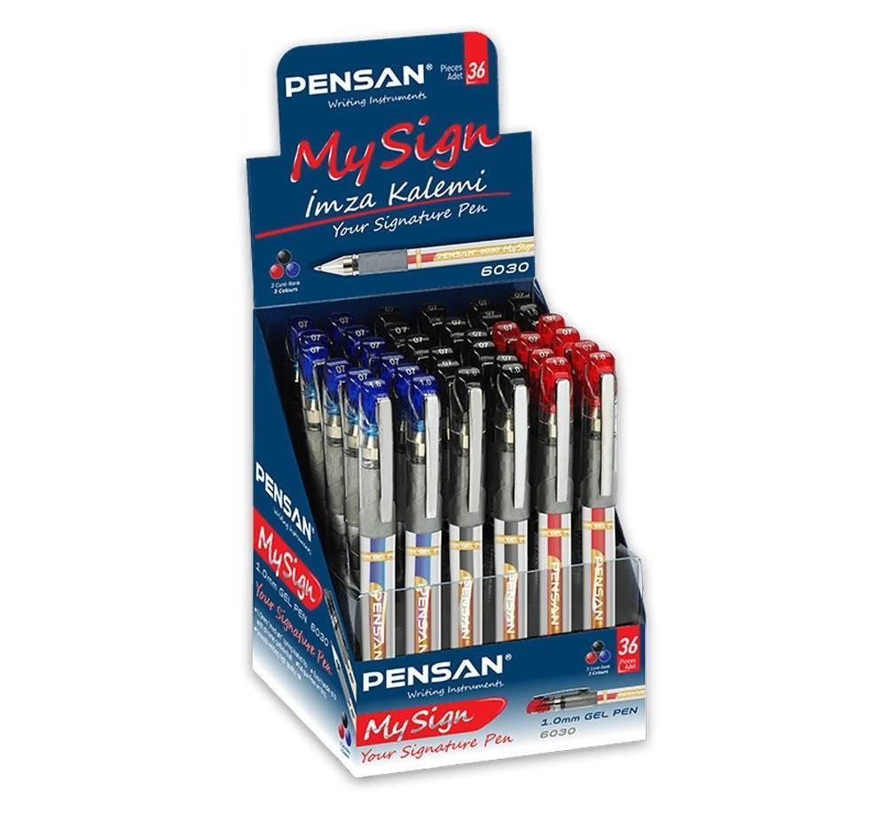 Pensan My Sign Jel Roller Msk 36 lı StandPensan My Sign Jel Roller Msk_36 - Kirtasiyem.netRoller(Pilot)Kalem