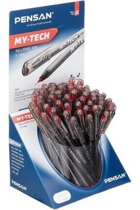 Pensan My Tech Tükenmez Kalem Kırmızı 1 Mm 60 lı Stand Pensan My Tech Tükenmez Kalem Kırmızı 1 Mm 60 lı Stand  - Kirtasiyem.netTükenmez Kalemler