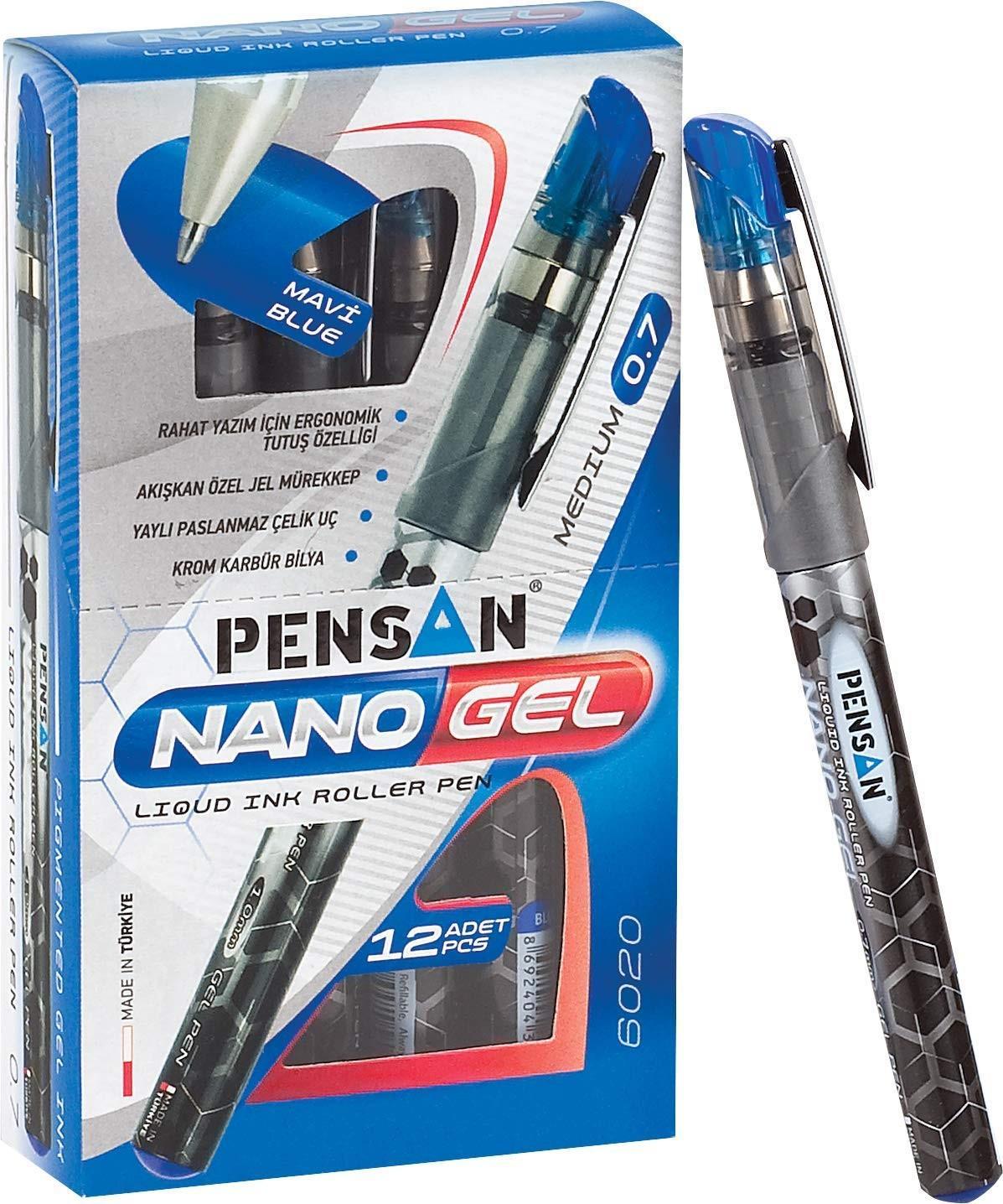 Pensan Nano Gel Roller 0.7 Mm MaviPensan Nano Gel Roller 0.7 Mm Mavi - Kirtasiyem.netRoller(Pilot)Kalem