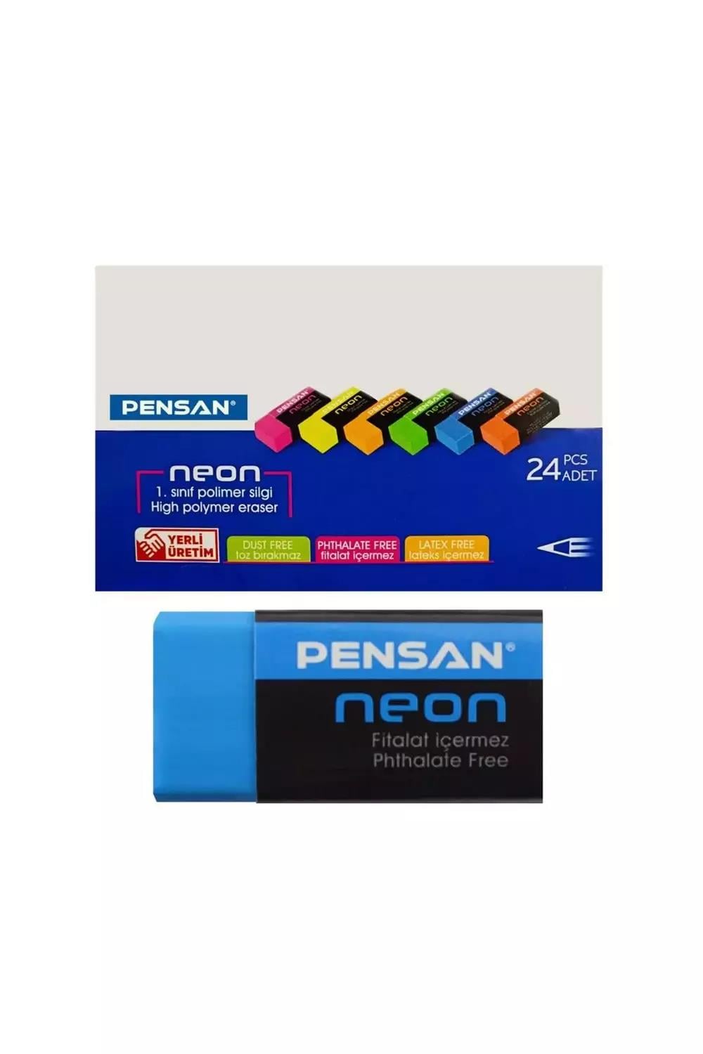 Pensan Pss-24P Neon Silgi_24Pensan Pss-24P Neon Silgi *24 Yeni Ürün - Kirtasiyem.netSilgiler