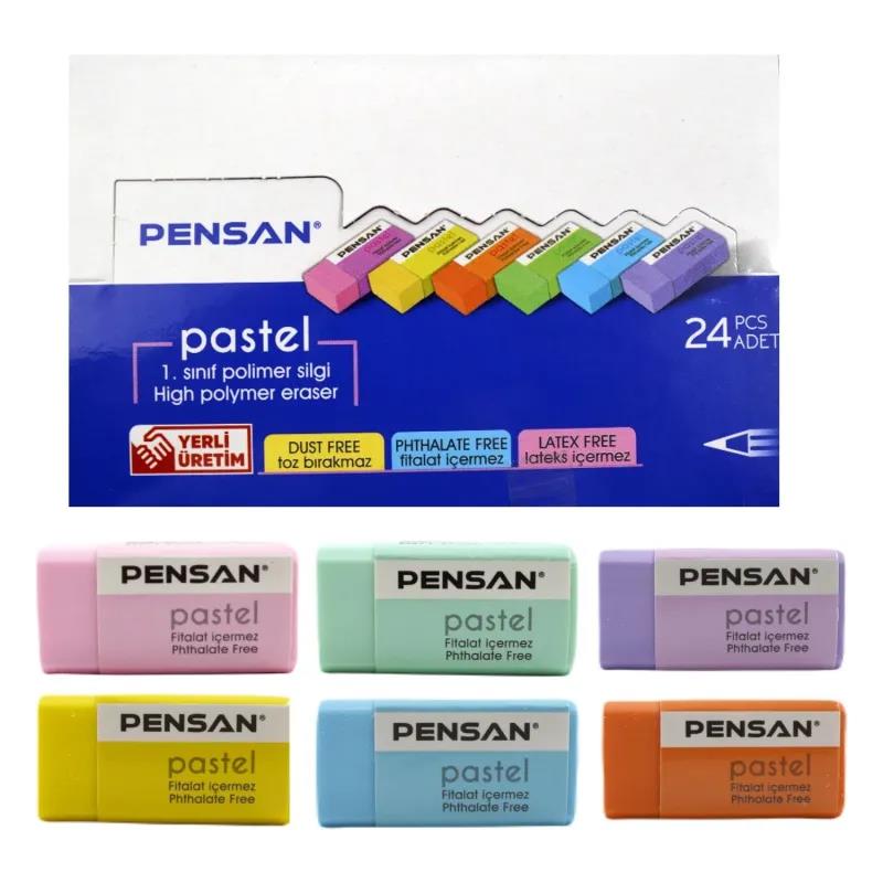 Pensan Pss-24P Pastel Silgi _24Pensan Pss-24P Pastel Silgi *24 Yeni Ürün - Kirtasiyem.netSilgiler