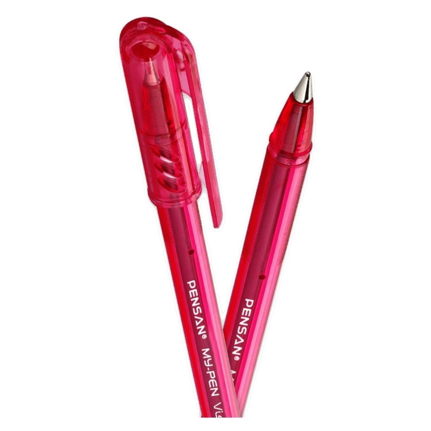 Pensan Tükenmez Kalem My Pen 1 Mm KırmızıPensan Tükenmez Kalem My Pen 1 Mm Kırmızı - Kirtasiyem.netTükenmez Kalemler