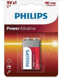 Philips 6Lr61A1B/10 Alkaline 9V X1 PilPhilips 6Lr61A1B/10 Alkaline 9V X1 Pil - Kirtasiyem NetPil