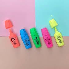 Pıano Mini Fosforlu Kalem Neon _728.Sınıf