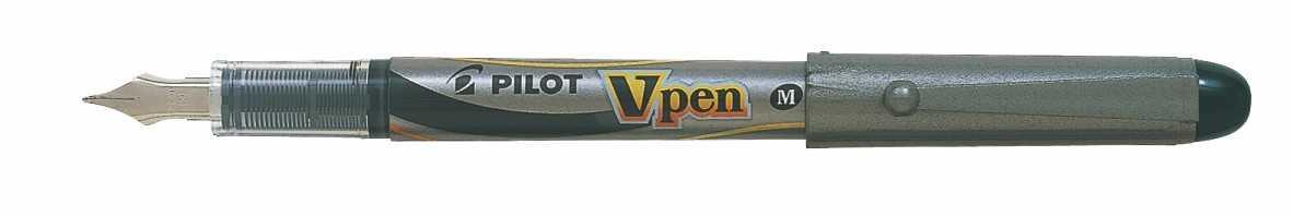 Pilot Dolma Kalem V-Pen Silver Siyah SVP-4M-BPilot Dolma Kalem V-Pen Silver Siyah SVP-4M-B - Kirtasiyem.netDolma Kalemler