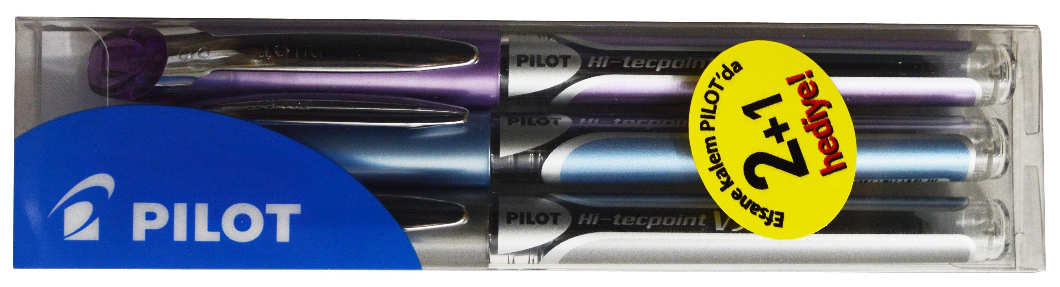 Pilot Roller V5 Grip 3 Lü Set Karışık 2+1 HediyePilot Roller V5 Grip 3 Lü Set Karışık 2+1 Hediye - Kirtasiyem.netRoller(Pilot)Kalem