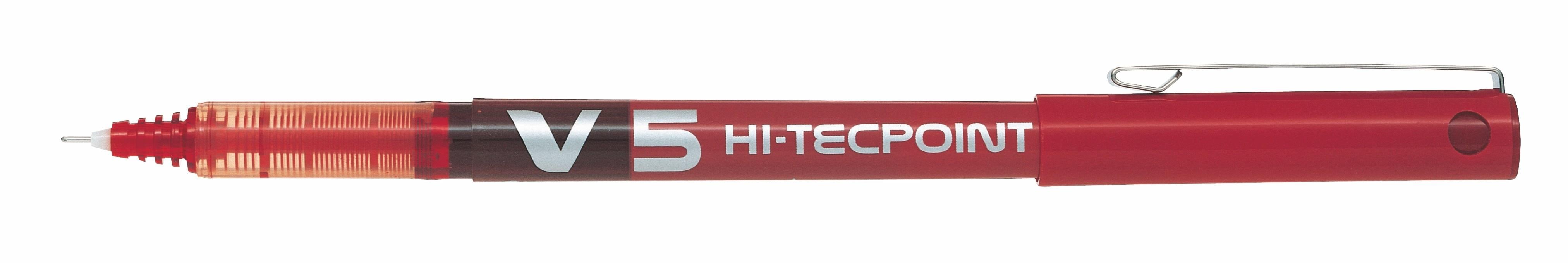 Pilot Roller V5 Hi-Tecpoint Kırmızı İğne Uçlu BX-V5-RPilot Roller V5 Hi-Tecpoint Kırmızı İğne Uçlu BX-V5-R - Kirtasiyem.netRoller(Pilot)Kalem