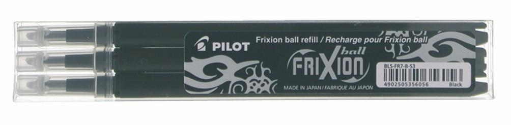 Pilot Roller Yedeği Frixion Ball Silinebilir 0.7 Mm 3 Lü SiyahPilot Roller Yedeği Frixion Ball Silinebilir 0.7 Mm 3 Lü Siyah - Kirtasiyem.netRoller(Pilot) Kalem Yedekleri