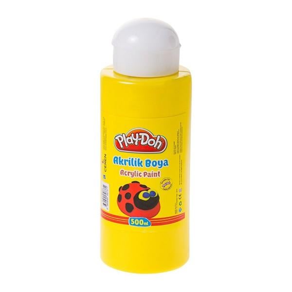 Play-Doh Akrilik Boya 500 Ml SarıPlay-Doh Akrilik Boya 500 Ml Sarı - Kırtasiyem.netAkrilik Boyalar	