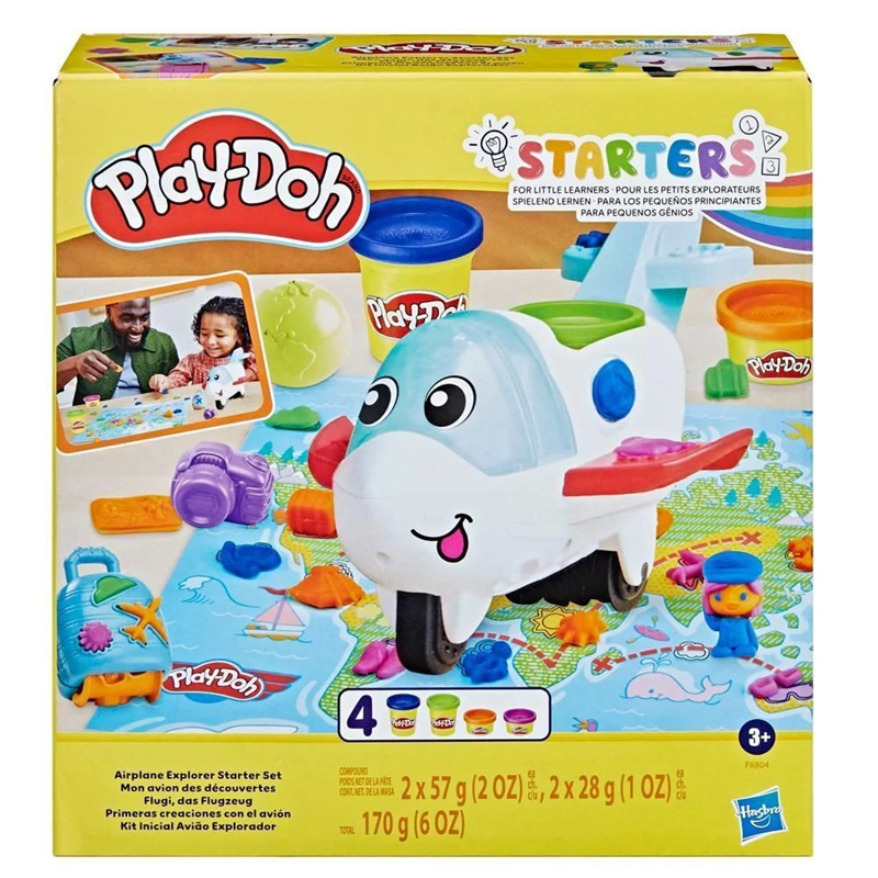 Play-Doh Eğlenceli Uçak Başlangıç Seti 8.Sınıf
