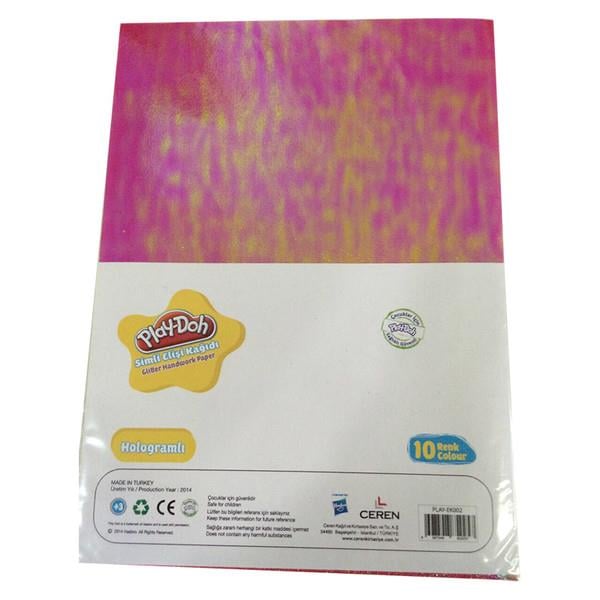 Play-Doh Elişi Kağıdı Model 1 Simli Zarflı 10 RenkPlay-Doh Elişi Kağıdı Model 1 Simli Zarflı 10 Renk - Kirtasiyem.netElişi Kağıtları