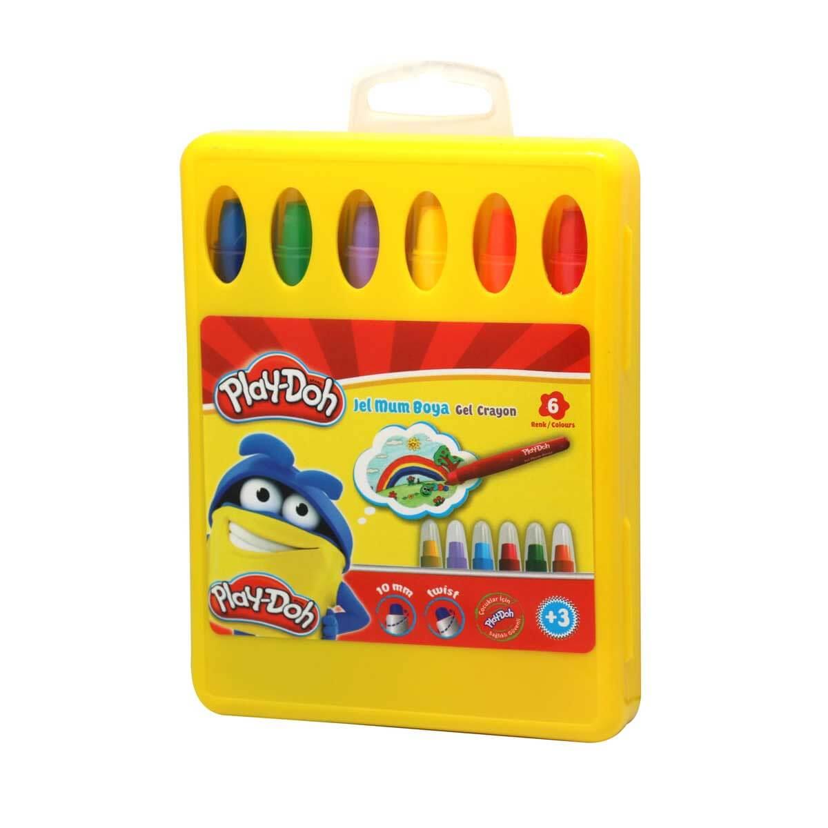 Play-Doh Jel Crayon 6 Renk Pp BoxPlay-Doh Jel Crayon 6 Renk Pp Box - Kırtasiyem.netMum Boyalar