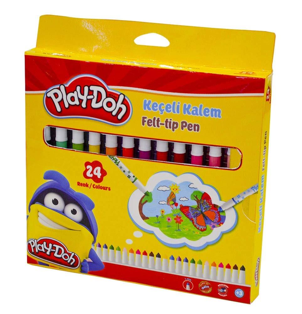 Play-Doh Keçeli Boya Kalemi 5Mm 24 RenkPlay-Doh Keçeli Boya Kalemi 5Mm 24 Renk - Kırtasiyem.netKeçeli Kalemler