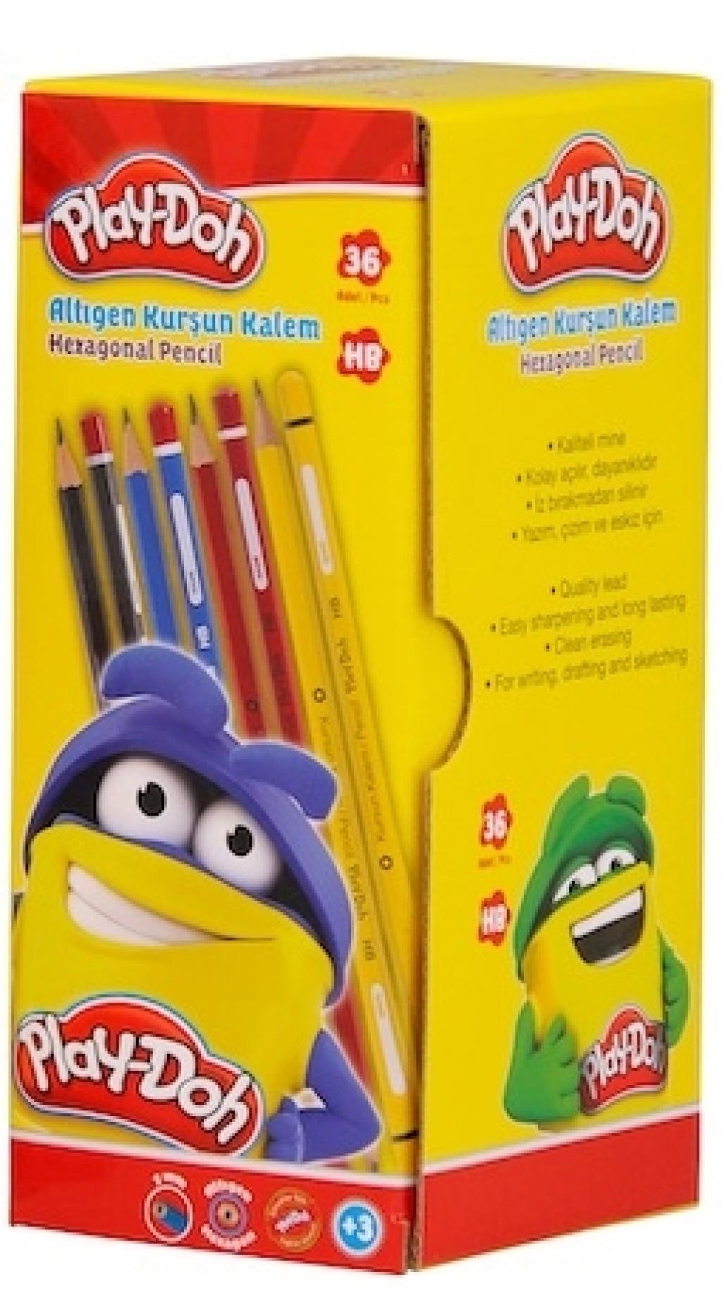 Play-Doh Kurşun Kalem Altıgen (1 ADET) PLAY-KK004Play-Doh Kurşun Kalem Altıgen *36 - Kirtasiyem.netKurşun Kalemler