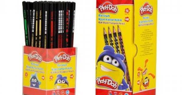 Play-Doh Kurşun Kalem Mat Siyah Üçgen (1 ADET) PLAY-KK005Play-Doh Kurşun Kalem Mat Siyah Üçgen _72 - Kirtasiyem.netKurşun Kalemler