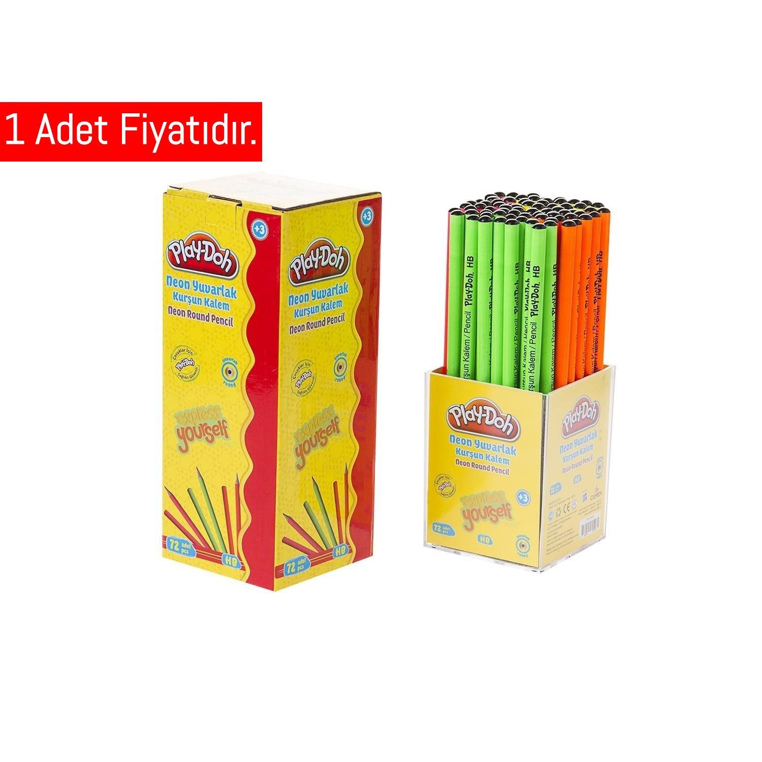 Play-Doh Kurşun Kalem Neon Yuvarlak (1 ADET)Play-Doh Kurşun Kalem Neon Yuvarlak _72 - Kirtasiyem.netKurşun Kalemler