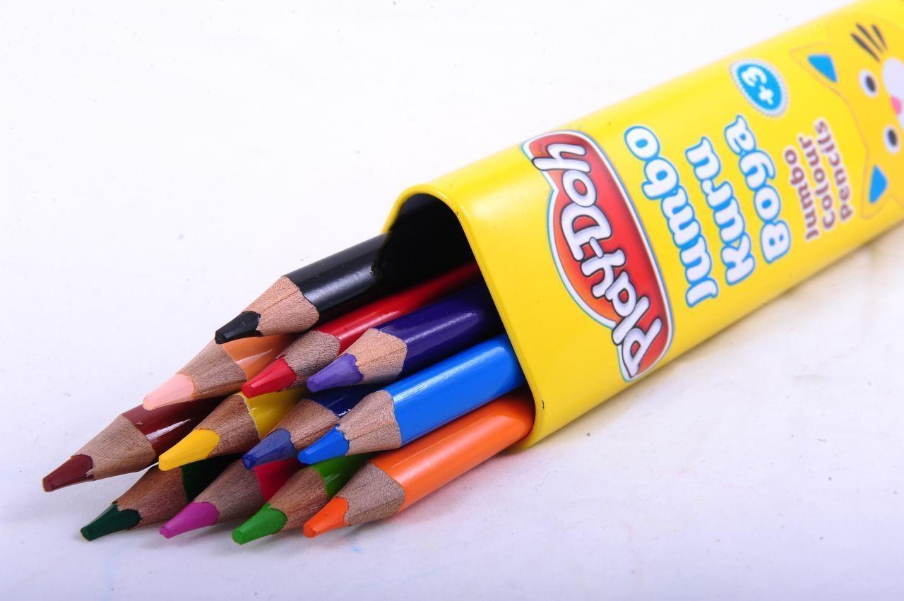 Play-Doh Kuru Boya 12 Renk Jumbo Üçgen TüptePlay-Doh Kuru Boya 12 Renk Jumbo Üçgen Tüpte - Kırtasiyem.netKuru Boyalar