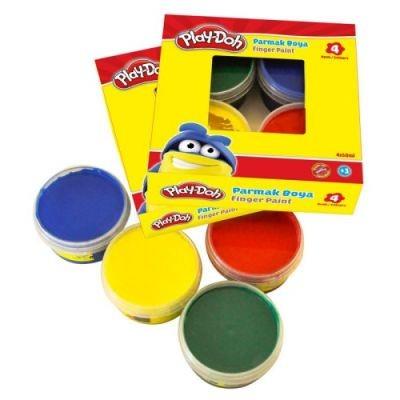 Play-Doh Parmak Boyası 4 Renk 50 MlPlay-Doh Parmak Boyası 4 Renk 50 Ml - Kırtasiyem.netParmak Boyalar