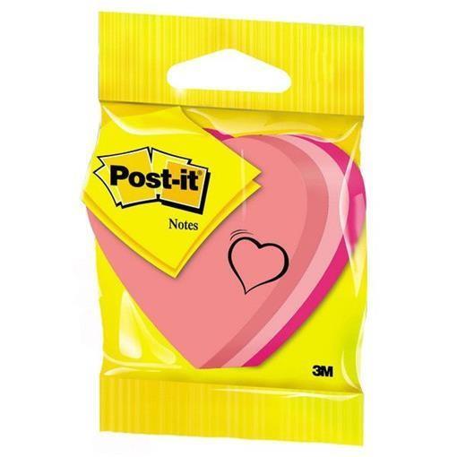 Post-It Yapışkanlı Not Kağıdı Super Sticky Kalp Şekilli 7350-HrtPost-It Yapışkanlı Not Kağıdı Super Sticky Kalp Şekilli 7350-Hrt - Kirtasiyem.netYapışkanlı Not Kağıtları