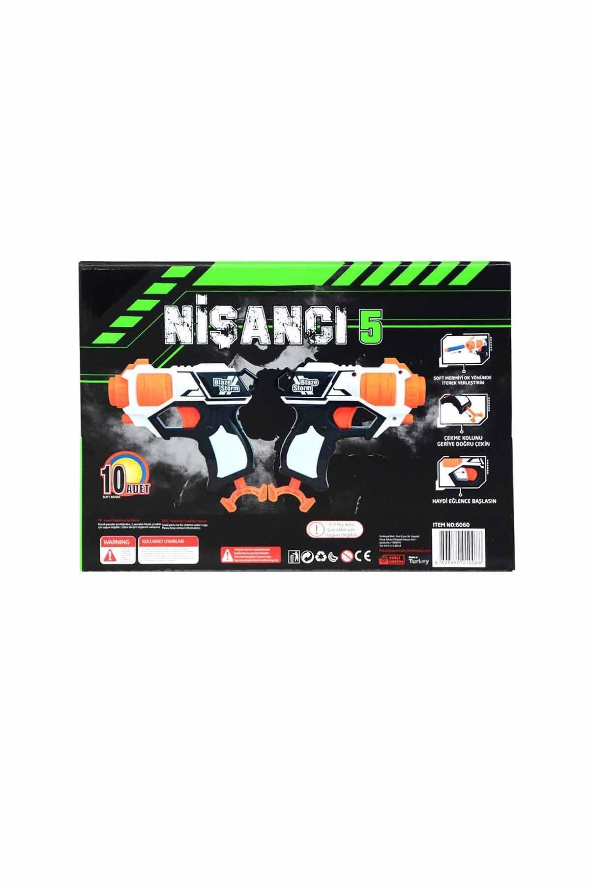 Prestij Fab.6060 Nişancı-5 Dart Fırlatıcı *48Prestij Fab.6060 Nişancı-5 Dart Fırlatıcı *48 - Kirtasiyem.netDiğer Oyuncak Ürünleri