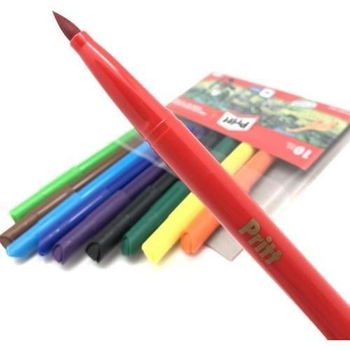 Pritt Fırça Uçlu Keçeli Kalem - 10 RenkPritt Fırça Uçlu Keçeli Kalem - 10 Renk - Kırtasiyem.netKeçeli Kalemler