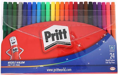 Pritt Keçeli Kalem - 24 RenkPritt Keçeli Kalem - 24 Renk - Kırtasiyem.netKeçeli Kalemler